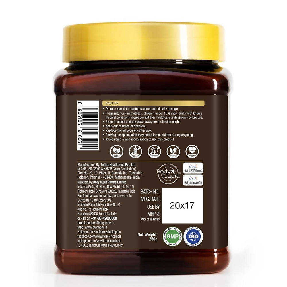 WOW Life Science Plant-Based Biotin Powder - 250 gms image 2