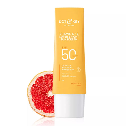 Dot & Key Vitamin C + E Super Bright Sunscreen SPF 50+++ 50gm image 1