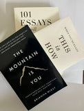 3 book set : Mountain is you + 101 essay + this is how you heal -paperback image 1