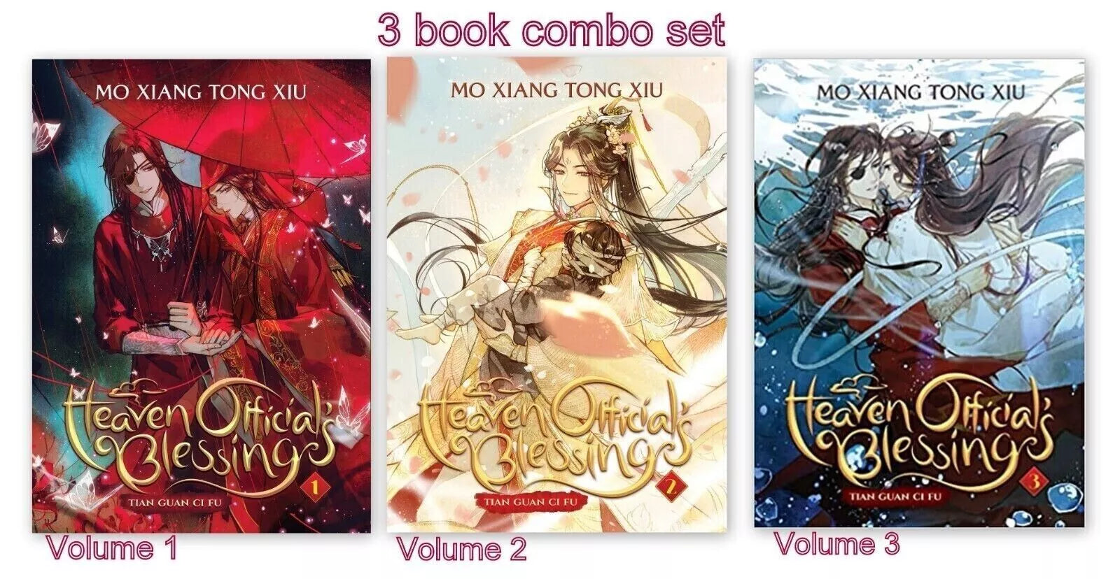 Heaven Official's Blessing: Tian Guan CI Fu Volume 1 , 2 and 3-paperback image 1