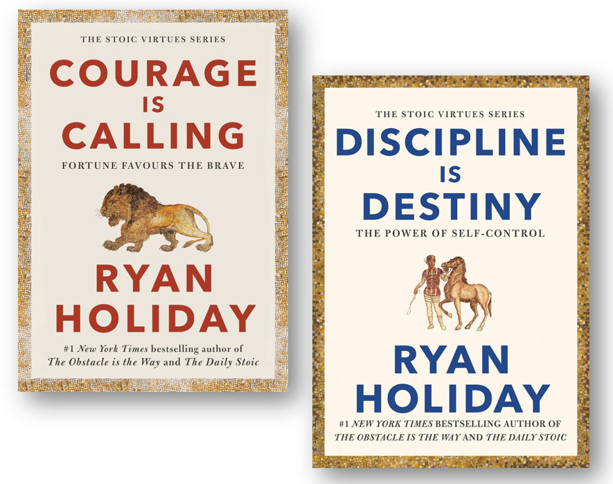 Ryan Holiday- Courage Is Calling, Discipline Is Destiny 2 Books image 2