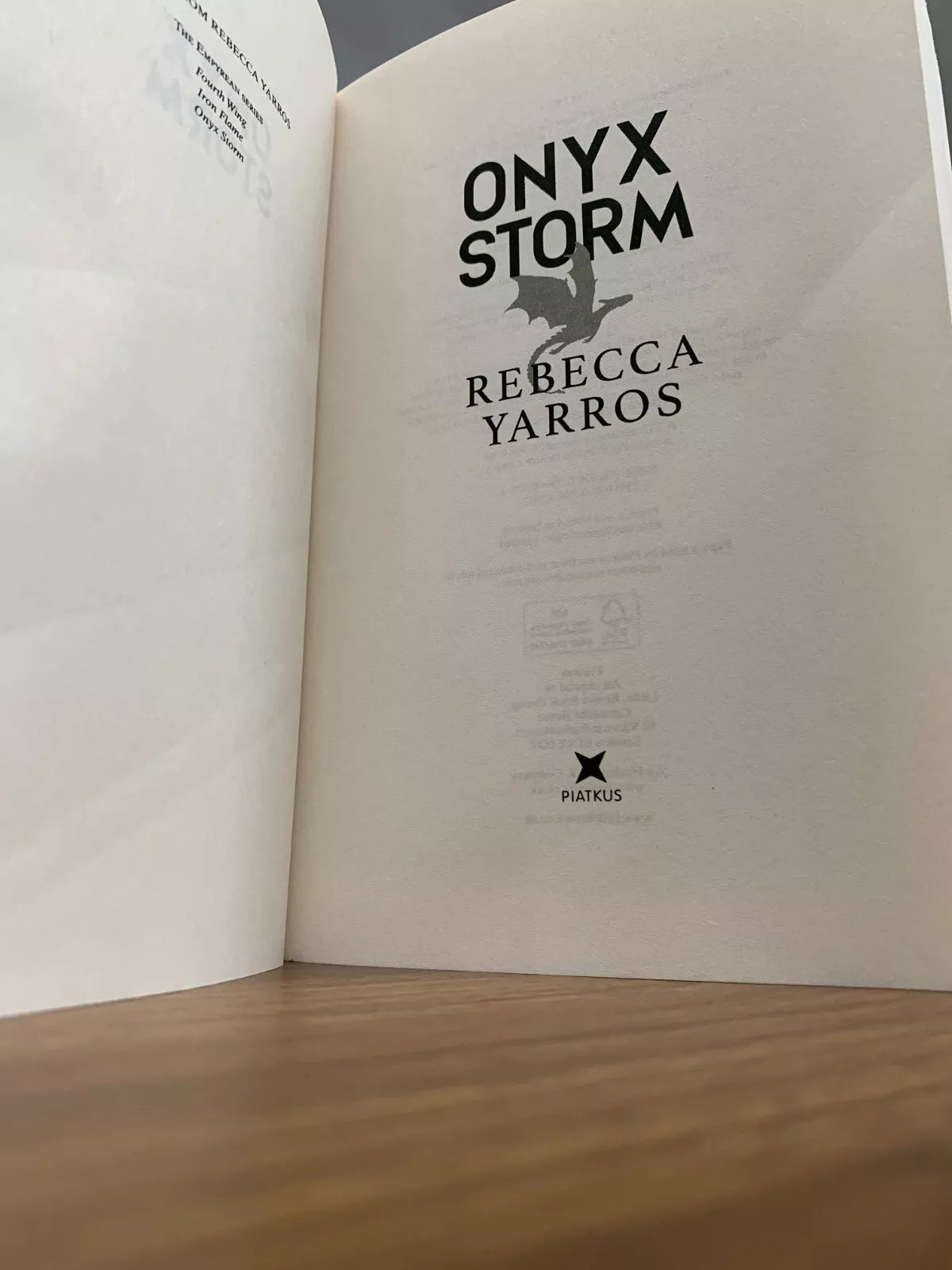 Onyx Storm-  Paperback image 3