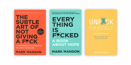 Mark Manson Book Set: The Subtle Art of Not Giving a Fck & Everything is Fcked – Boxed Edition image 1