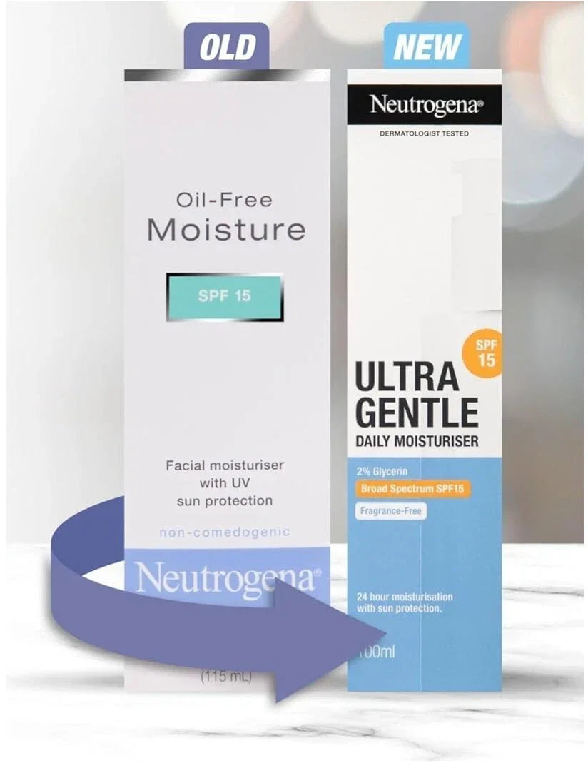Neutrogena Oil Free Face Moisturizer SPF 15 For  - 100ml Long Lasting image 3