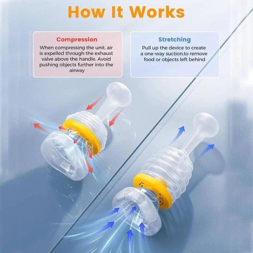 Anti Choke Suction Device Portable Life Saving Assist Device image 2