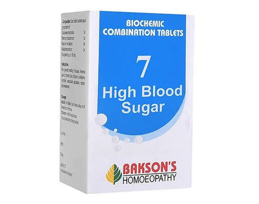 Bakson's Home-opathy Biochemic Combination 7 Tablets image 1