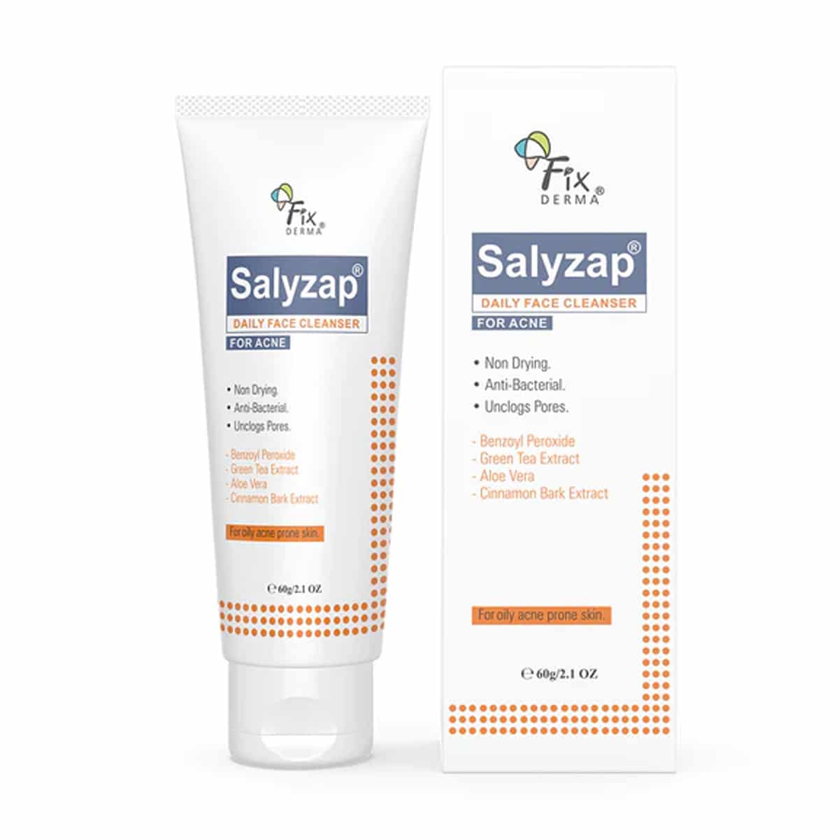Fixderma Salyzap Daily Face Cleanser -60 gm image 2