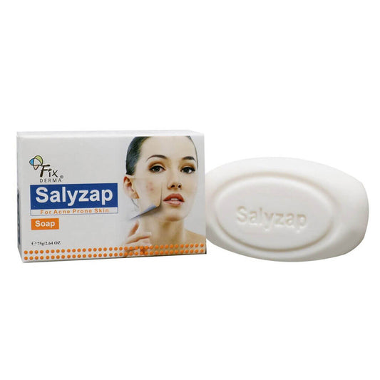 Fixderma Salyzap Cleansing Soap – Purifying & Brightening Formula (75g) image 1