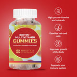 Biogetica Biotin + Multivitamin Gummies image 3