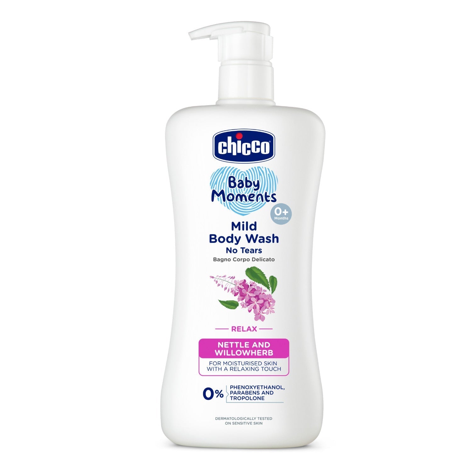 Chicco Baby Moments Mild Body Wash - Relax image 1
