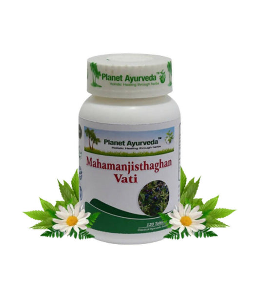 Planet Ayurveda Mahamanjisthaghan Vati - 120 tabs image 1