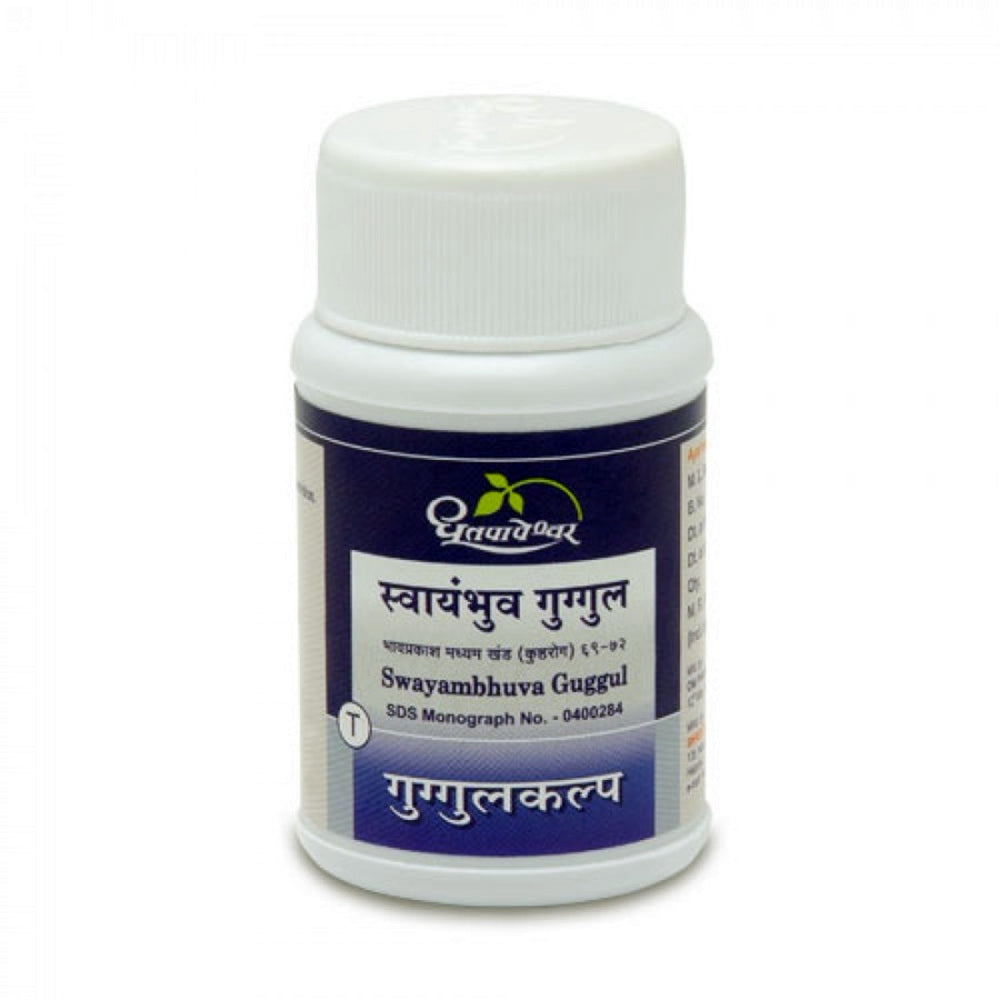 Dhootapapeshwar Swayambhuva Guggul - 60 tabs image 1