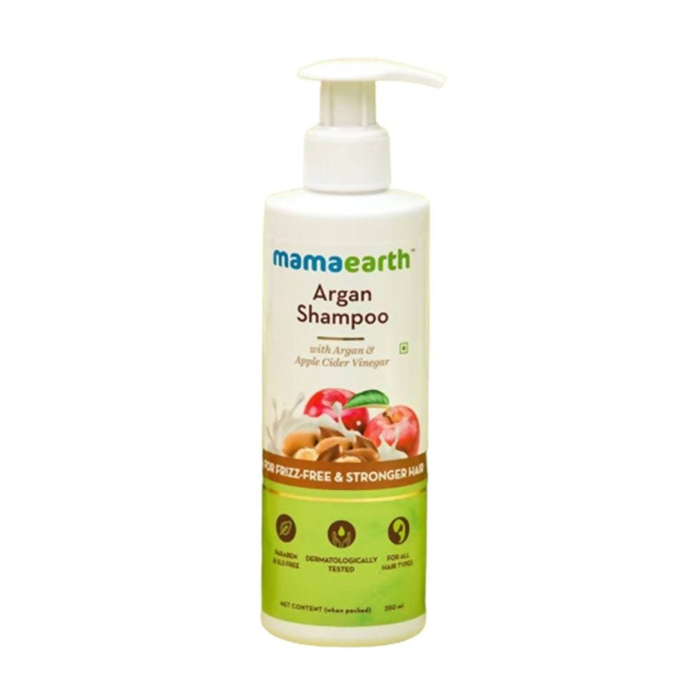 Mamaearth Argan Shampoo For Frizz-Free & Stronger Hair - 250 ml image 4