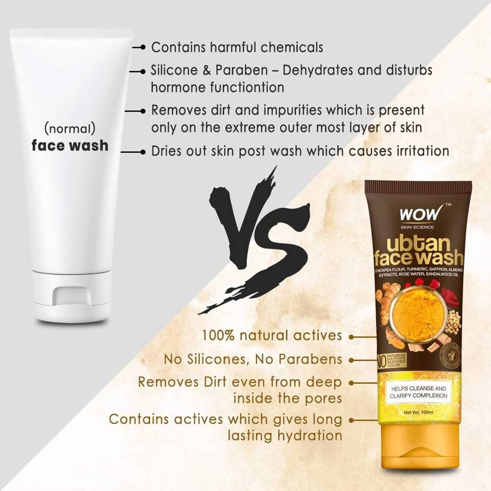Wow Skin Science Ubtan Face Wash image 6
