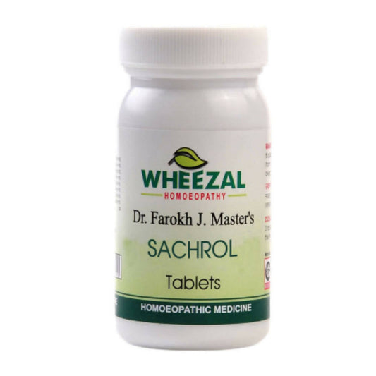 Wheezal Homeopathy Sachrol Tablets image 1