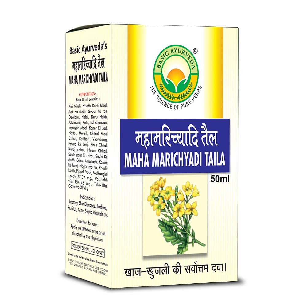 Basic Ayurveda Maha Marichyadi Taila - 50 ml image 4