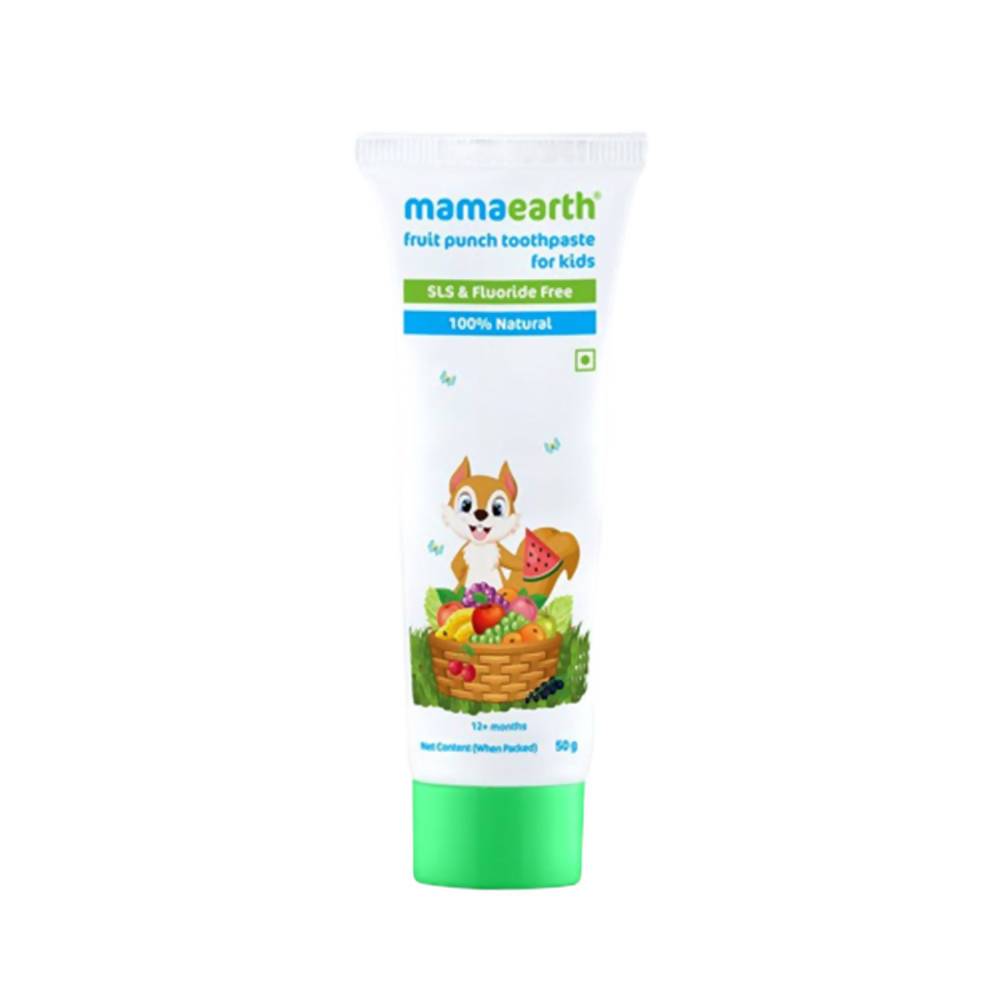 Mamaearth Fruit Punch Toothpaste For Kids - 50 gms image 1