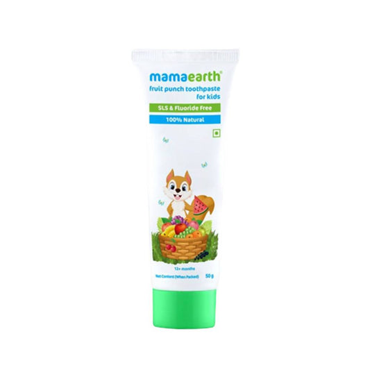 Mamaearth Fruit Punch Toothpaste For Kids - 50 gms image 1