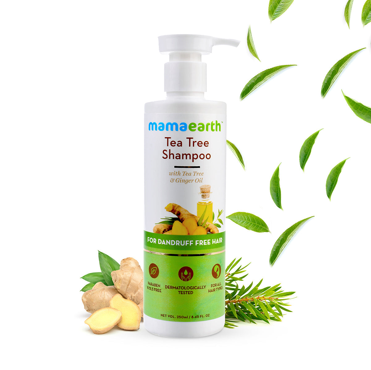 Mamaearth Tea Tree Shampoo for Dandruff Free Hair - 250ml image 6