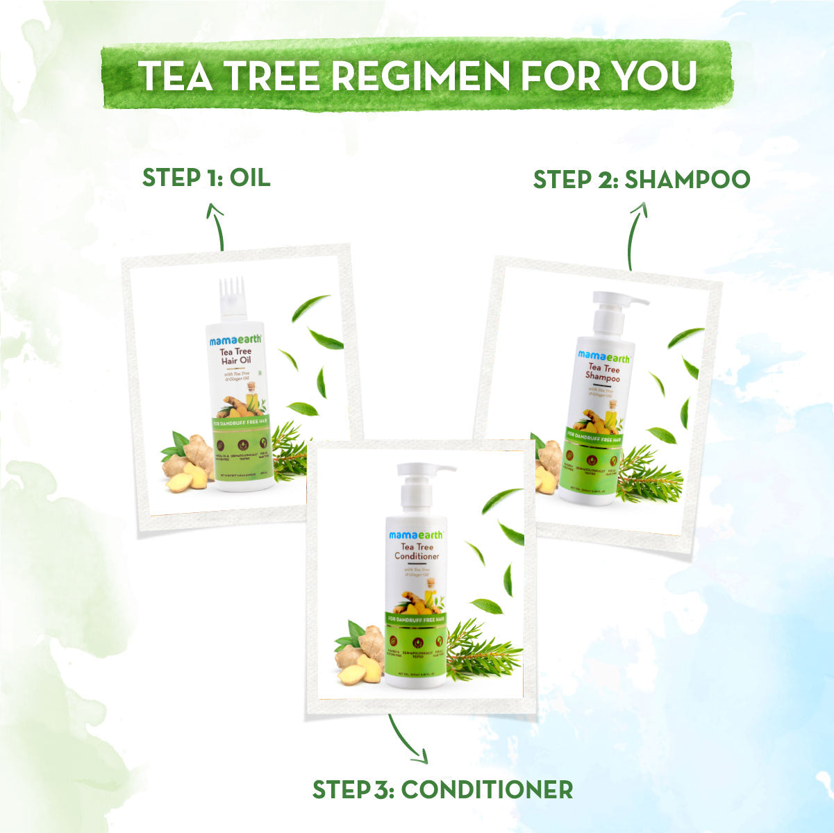 Mamaearth Tea Tree Shampoo for Dandruff Free Hair - 250ml image 4