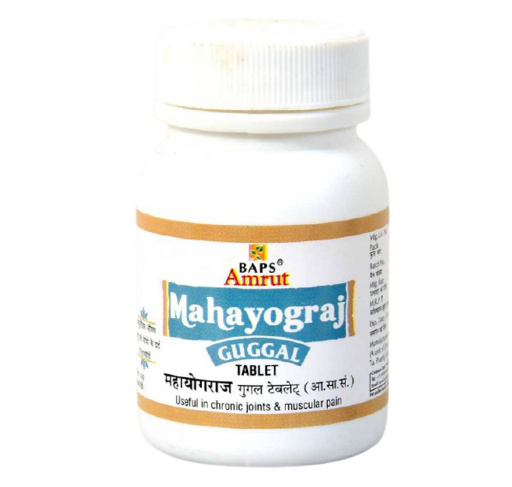 Baps Amrut Mahayograj Guggul Tablets - 60 tabs image 3