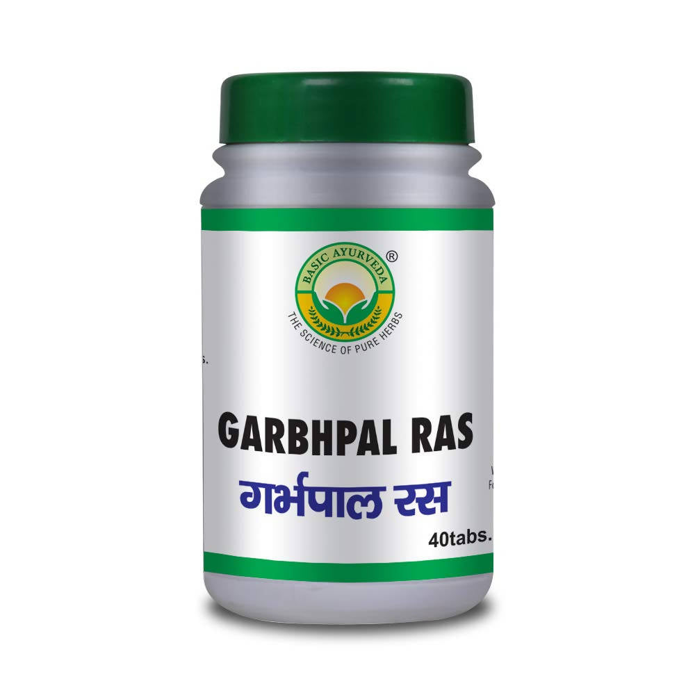 Basic Ayurveda Garbhpal Ras Tablets - 40 Tablets image 1