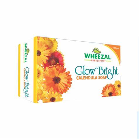 Wheezal Glow Bright Calendula Soap image 1