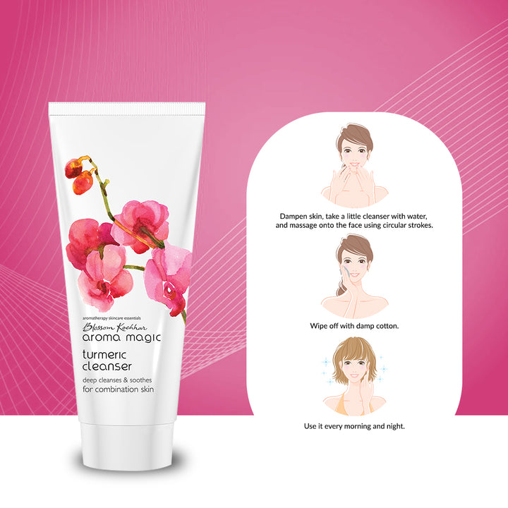 Blossom Kochhar Aroma Magic Turmeric Cleanser - 100 gms image 2