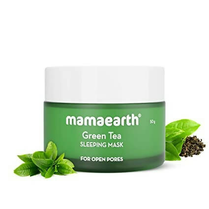 Mamaearth Green Tea Sleeping Mask - 50 gms image 1