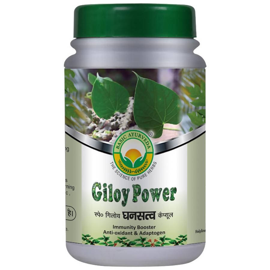 Basic Ayurveda Giloy Power Capsules - 40 Tablets image 2