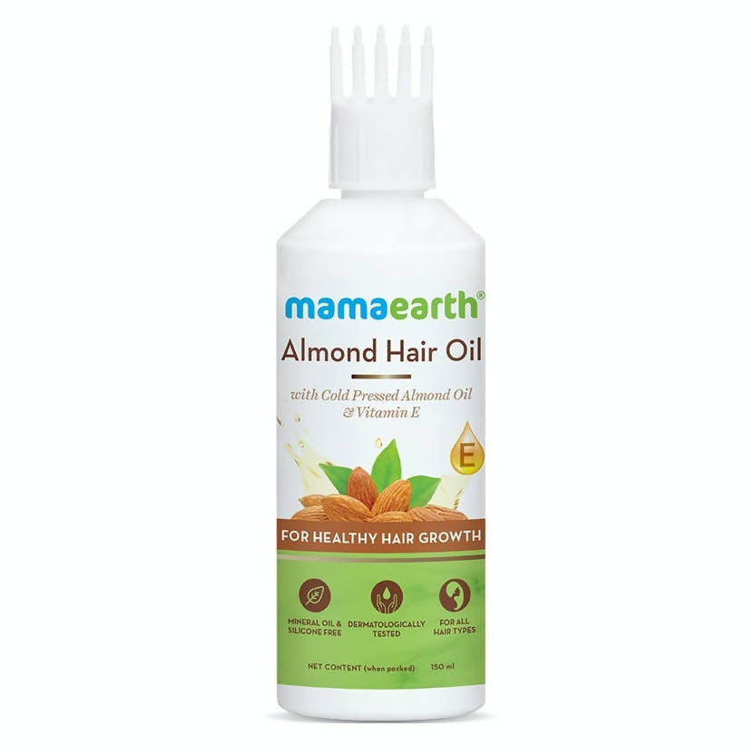 Mamaearth Almond Hair Oil -150 ml image 2