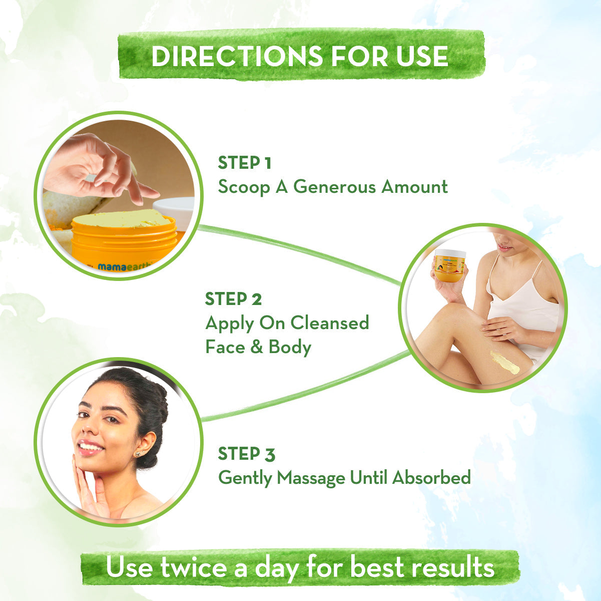 Mamaearth Ubtan Nourishing Cold Cream for Glowing Moisturization image 2