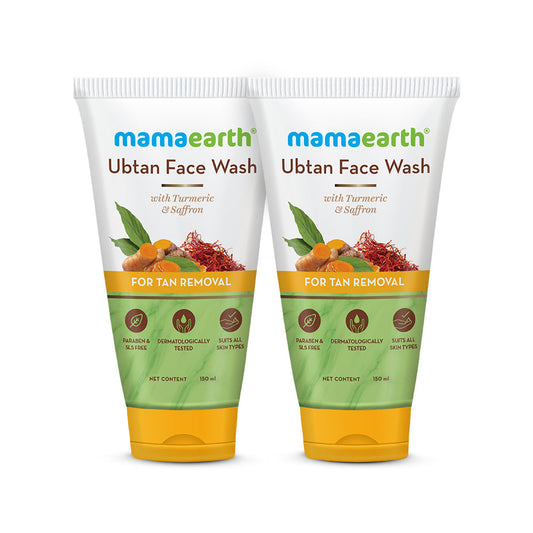Mamaearth Ubtan Face Wash - Pack of 2 image 1