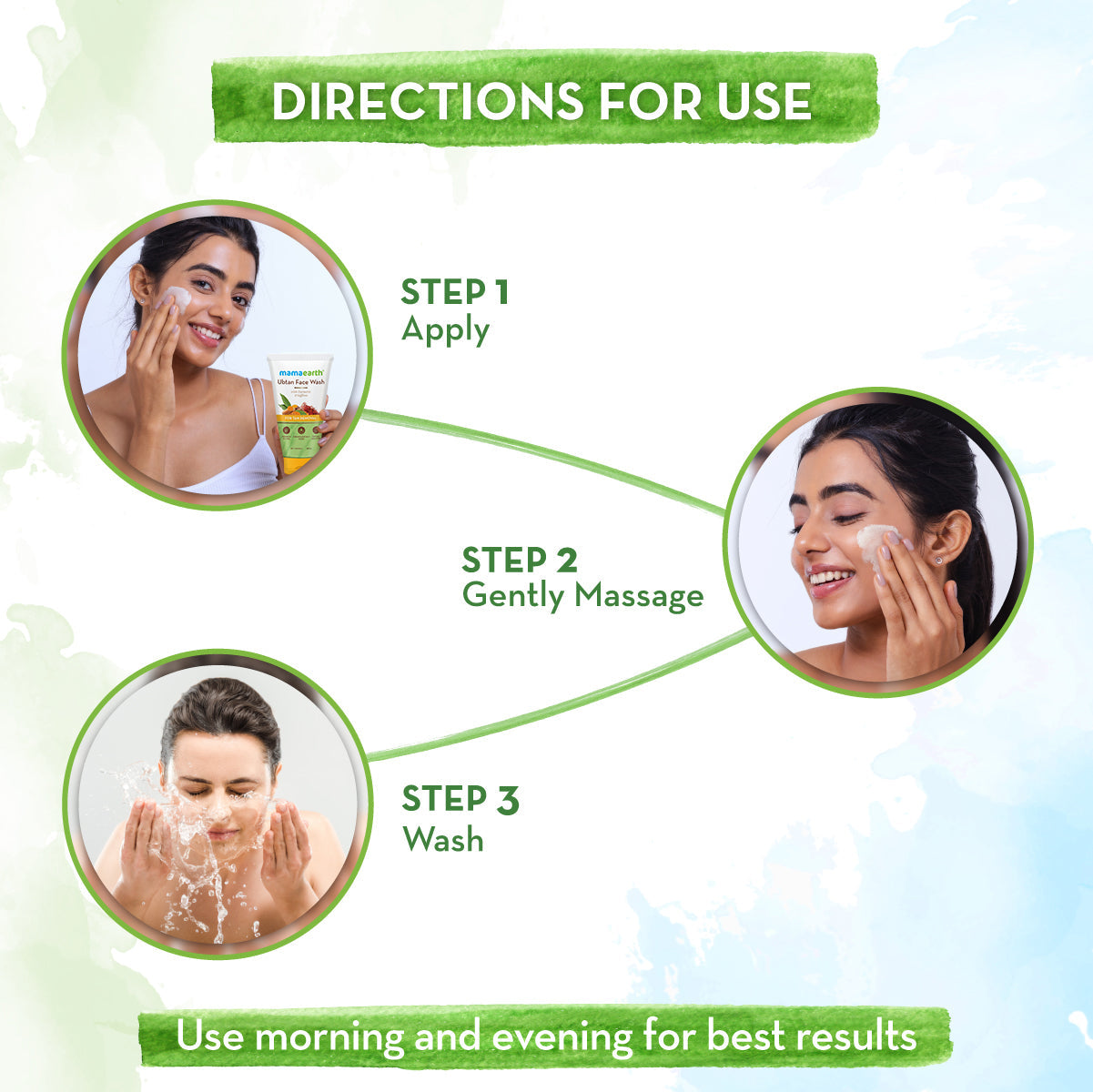 Mamaearth Ubtan Face Wash - Pack of 2 image 4