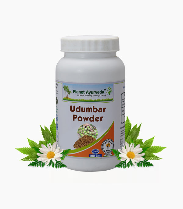 Planet Ayurveda Udumbar Powder - 100g | Natural Herbal Supplement image 3