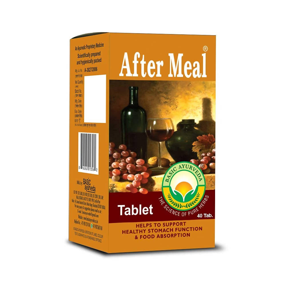 Basic Ayurveda After Meal Tablet - 40 Tablets image 5