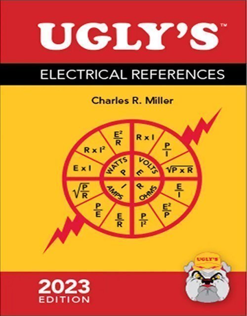Ugly's Electrical References, 2023 Edition ISBN 9781284275919 Paperback bookcover – AVRBOOKS