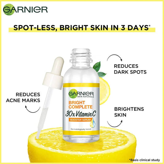 Garnier Bright Complete Vitamin C Booster Face Serum -50 ml image 1