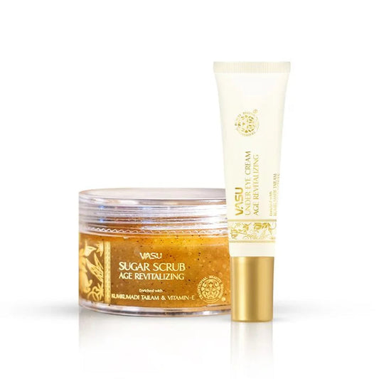 Vasu Age Revitalizing Sugar Scrub & Under Eye Cream - 65 ml image 1
