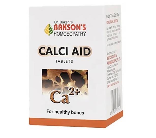 Bakson's Homeopathy Calci Aid Tablets image 1