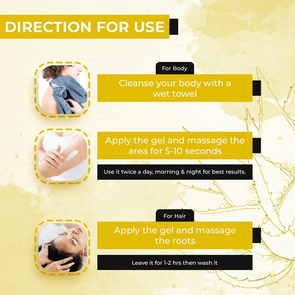 Ae Naturals Pure Aloevera Gel With Banana Extracts image 4