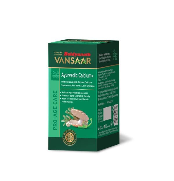Baidyanath Vansaar Ayurvedic Calcium Tablet - 60 Tablets image 2