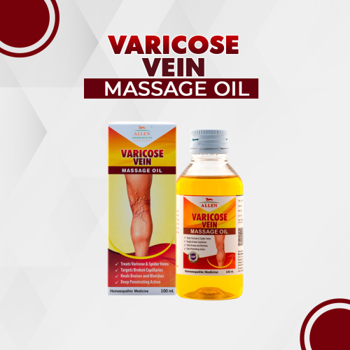 Allen Homeopathy Varicose Vein Massage Oil image 1