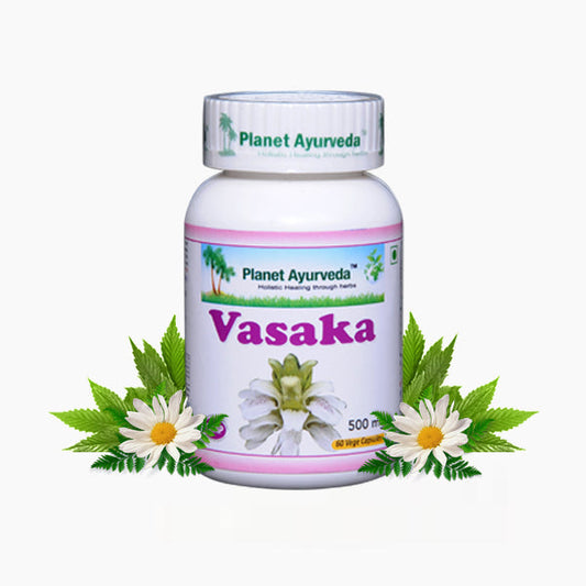 Planet Ayurveda Vasaka Capsules - 60 tabs image 1