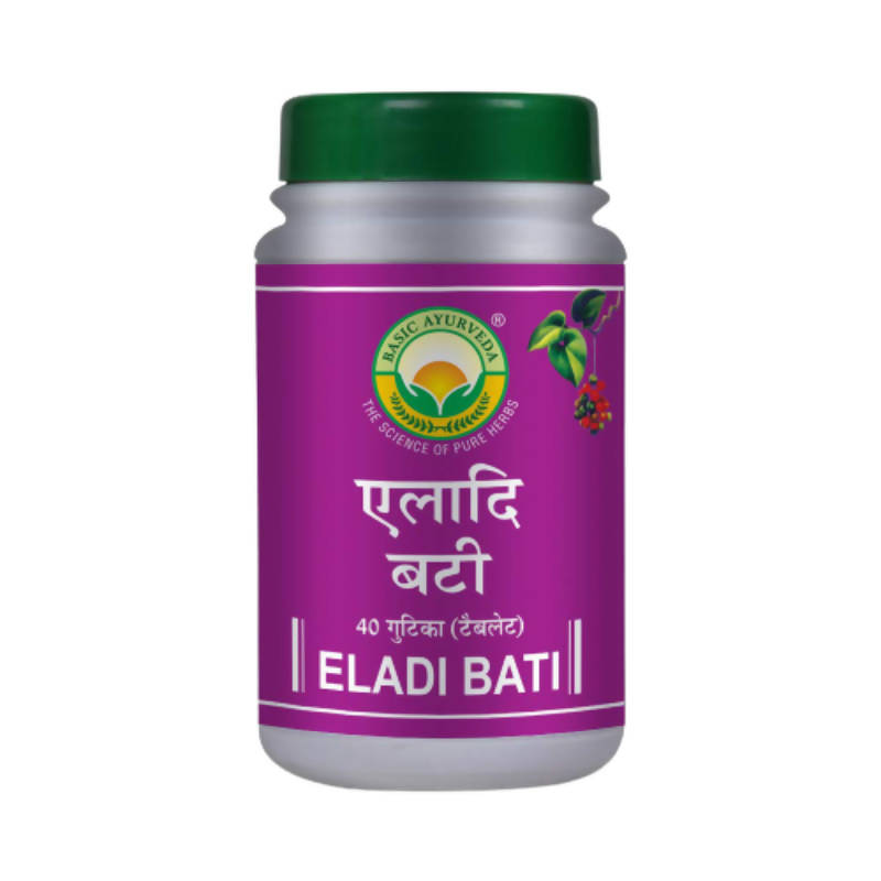 Basic Ayurveda Eladi Bati - 40 Tablets image 1