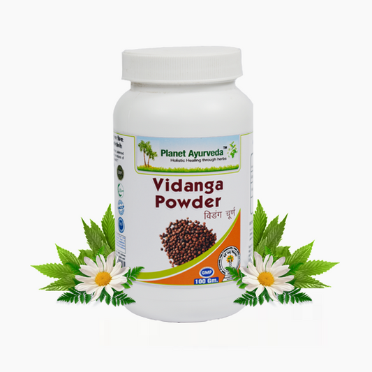 Planet Ayurveda Vidanga Powder - 100g | Herbal Digestive & Wellness Support image 1