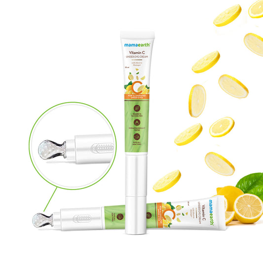Mamaearth Vitamin C Under Eye Cream with Gotu Kola - 20 ml image 1