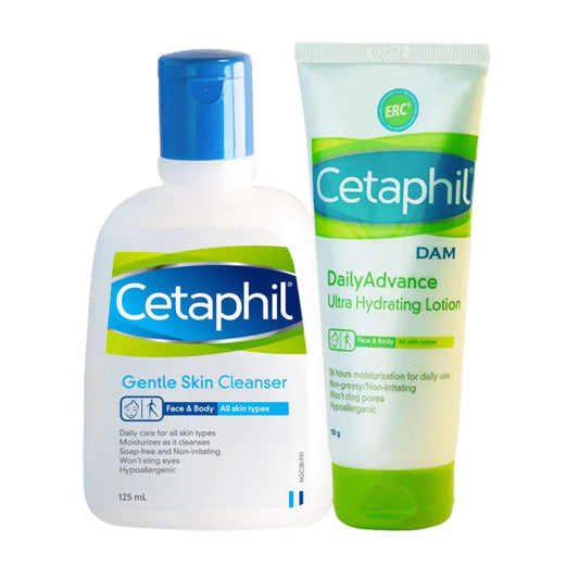 Cetaphil Cleansing & Hydrating Combo For Normal To Dry Skin image 1