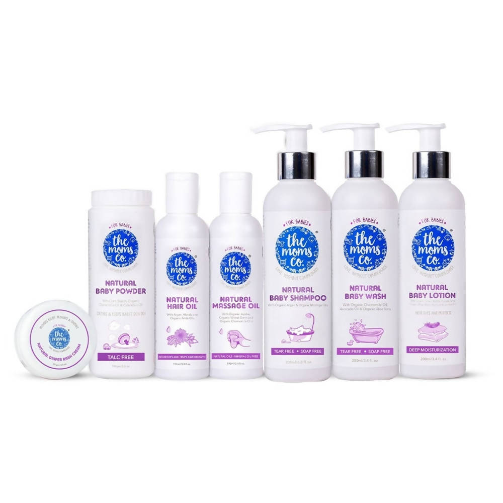 The Moms Co Baby Pampering Suitcase Kit image 1