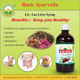 Basic Ayurveda Liv- Lac Liver Syrup - 450 ml image 2